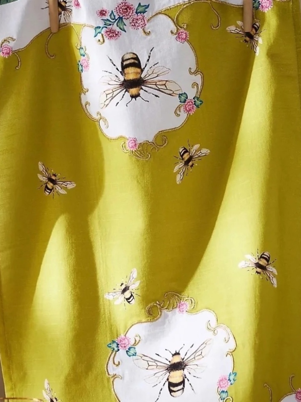 NWT Anthropologie Lou Rota Queen Bee Kitchen Dish Tea Towel
